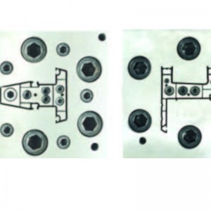 Forma wytłaczania profilu z tworzywa sztucznego